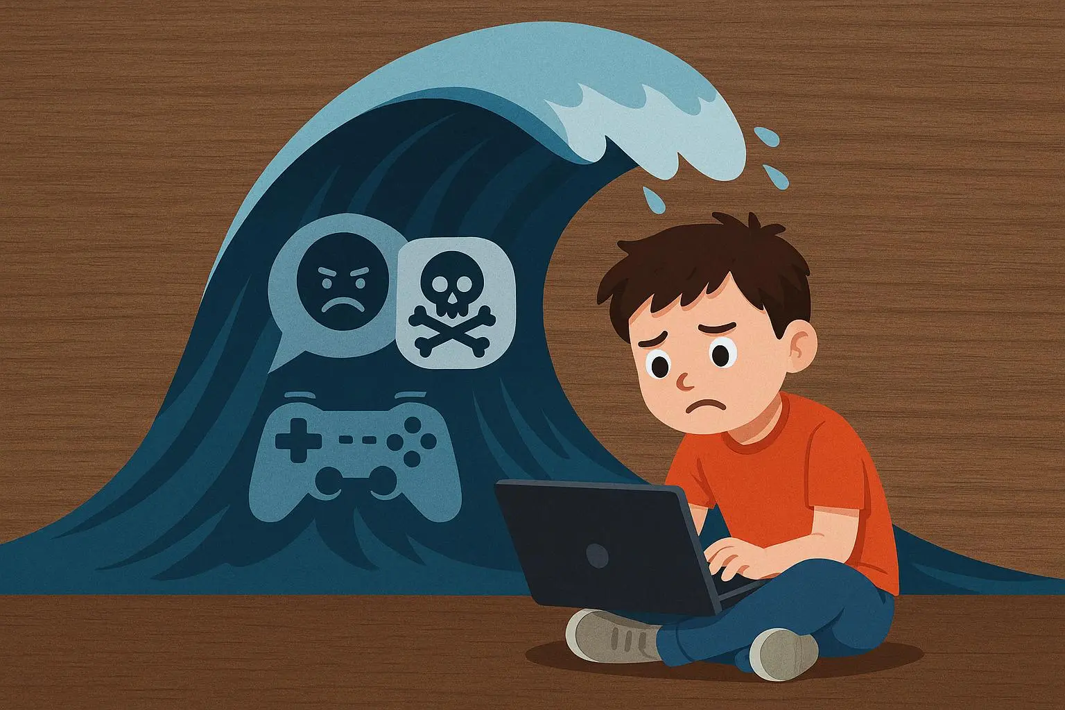Compressed Cyberbullying Tsunami